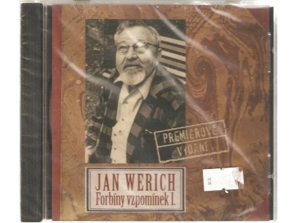 CD JAN WERICH - Forbíny vzpomínek I