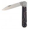 Fixir - lovecký zavírací nůž s pojistkou - 440A / imitace parohu