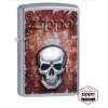 Zapalovač Zippo – 29870 Rusted Skull Design (vícebarevný)