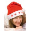 Čepice Santa s blikajícími hvězdičkami ZHL 13215