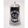 KORBEL 0,4L  věk "50" (a jiný) s víčkem. Možnost výběru číslice věku.