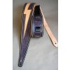 Kožený kytarový popruh (ruční práce) - Flash