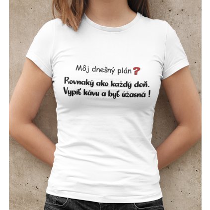 Dámske tričko Plán