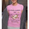 Tričko na spanie Všade dobre