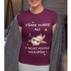 Tričko na spanie Všade dobre