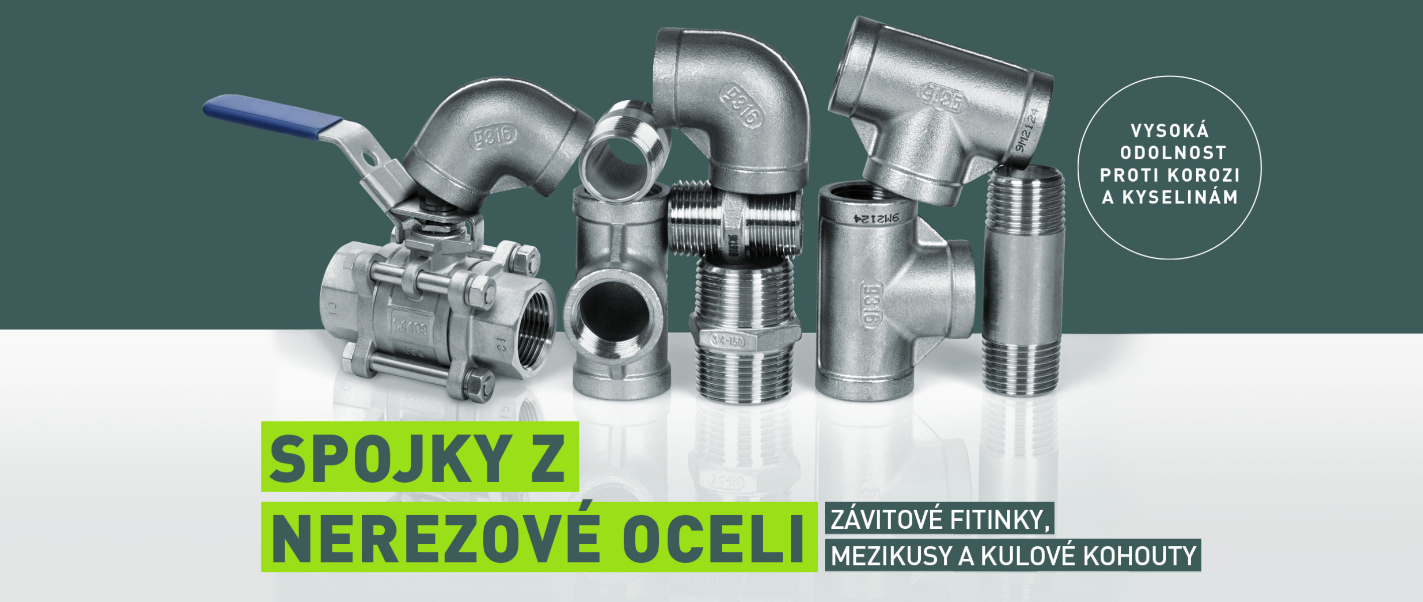 Nerezové tvarovky GEBO