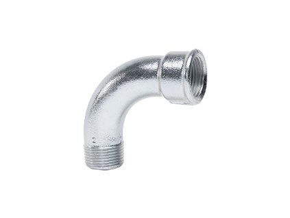 Oblouk dlouhý MF 90° pozink