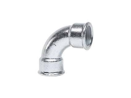 Oblouk krátký FF 90° pozink