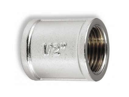 Mosazný nátrubek chromovaný