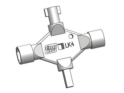 Víceúčelový klíč LK4 E