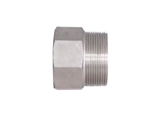 Nerezová redukce R (vnější závit) : NPT (vnitřní závit)