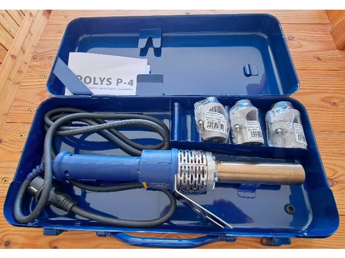 Komplet MINI ECO trnová svářečka POLYS P-4a 650W