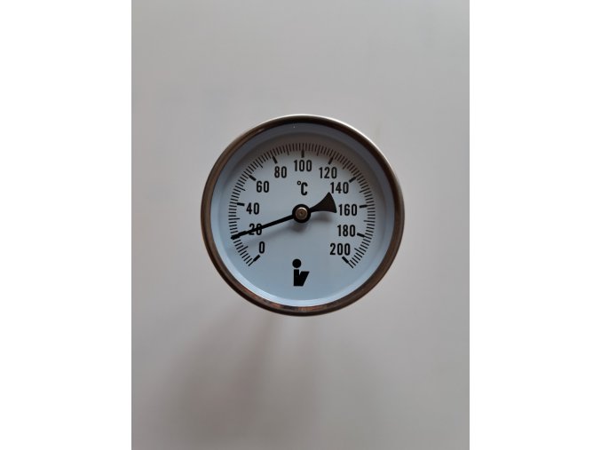 Teploměr bimetalový zadní vývod 0 200°C