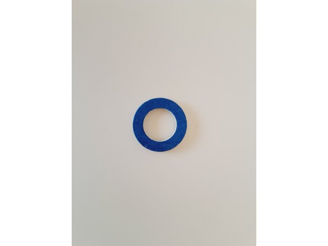 Těsnění do převlečných matic ploché BEZAZBEST modré