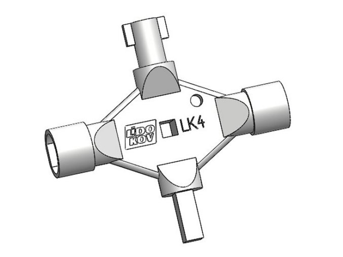 Víceúčelový klíč LK4 E
