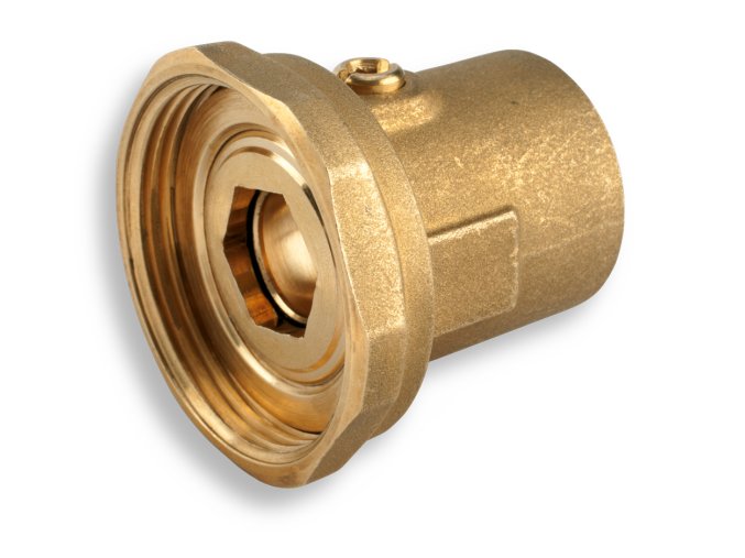 Kulový kohout 1" s půlšroubením k čerpadlu 6/4"