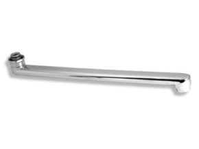Výtokové ramínko 35 cm rovné chrom