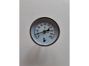 Teploměr bimetalový zadní vývod 0 200°C