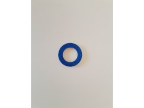 Těsnění do převlečných matic ploché BEZAZBEST modré