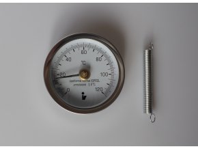 Teploměr bimetalový příložný 0-120°C V&G