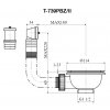 Sifon dřezový T 739PBZ:II technické specifikace 2