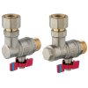 Sada kulových kohoutů pro připojení kotle
