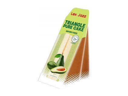Lex Jazz Triangular Cake Avocado Flavor 100g