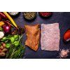 Vagan's Pork Jerky 12 g  Trvanlivé sušené vepřové maso – 100% libová svalovina