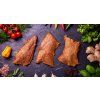 Vagan's Pork Jerky 12 g  Trvanlivé sušené vepřové maso – 100% libová svalovina