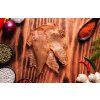 Vagan's Chicken Jerky 12 g  Trvanlivé sušené kuřecí maso – 100% libová svalovina