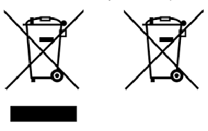 Symbol zpětného odběru elektro
