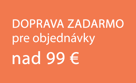 Doprava zadarmo pre objednávky nad 99 €