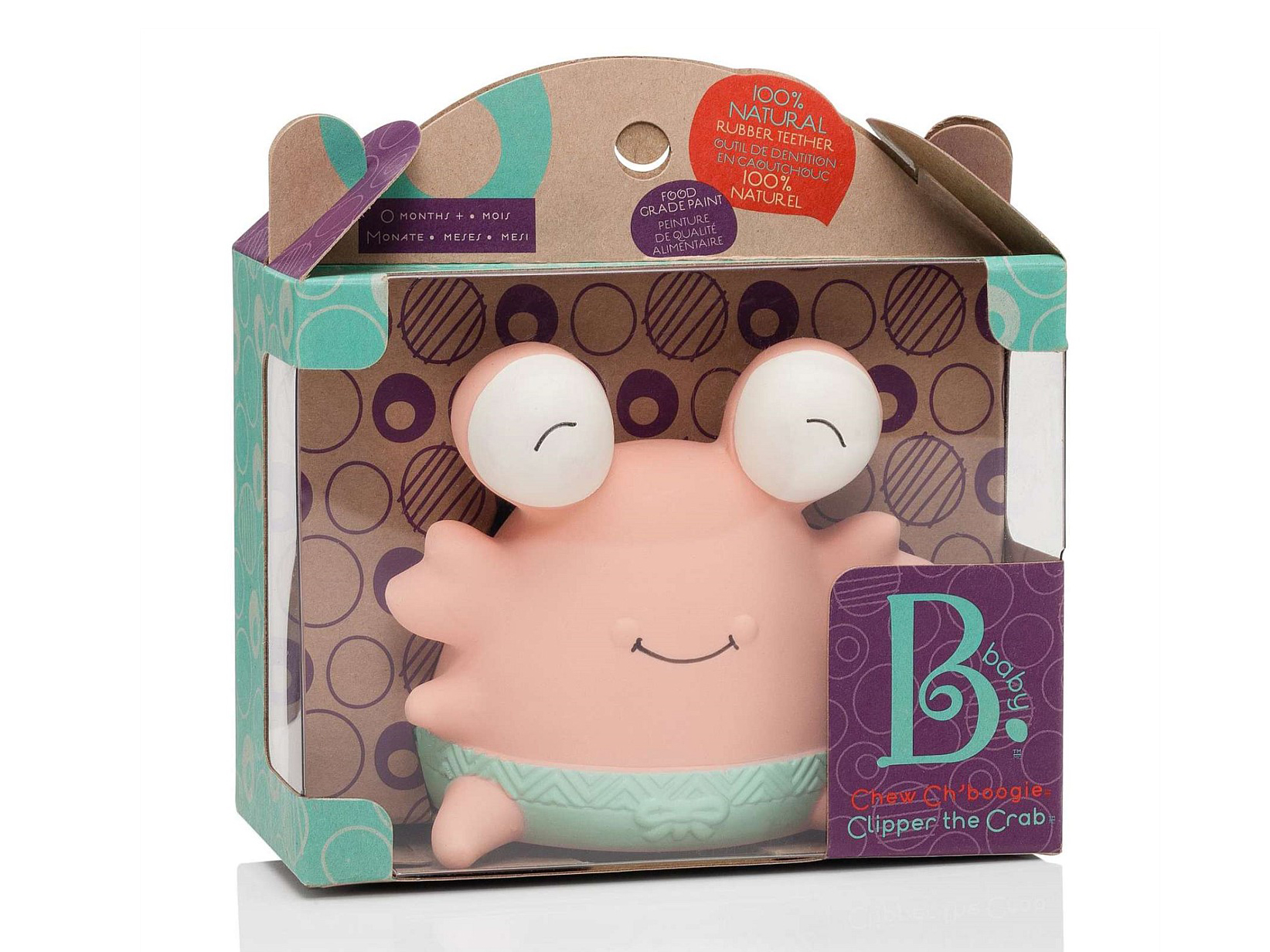Silikónové hryzátko hračka do vane b.Toys