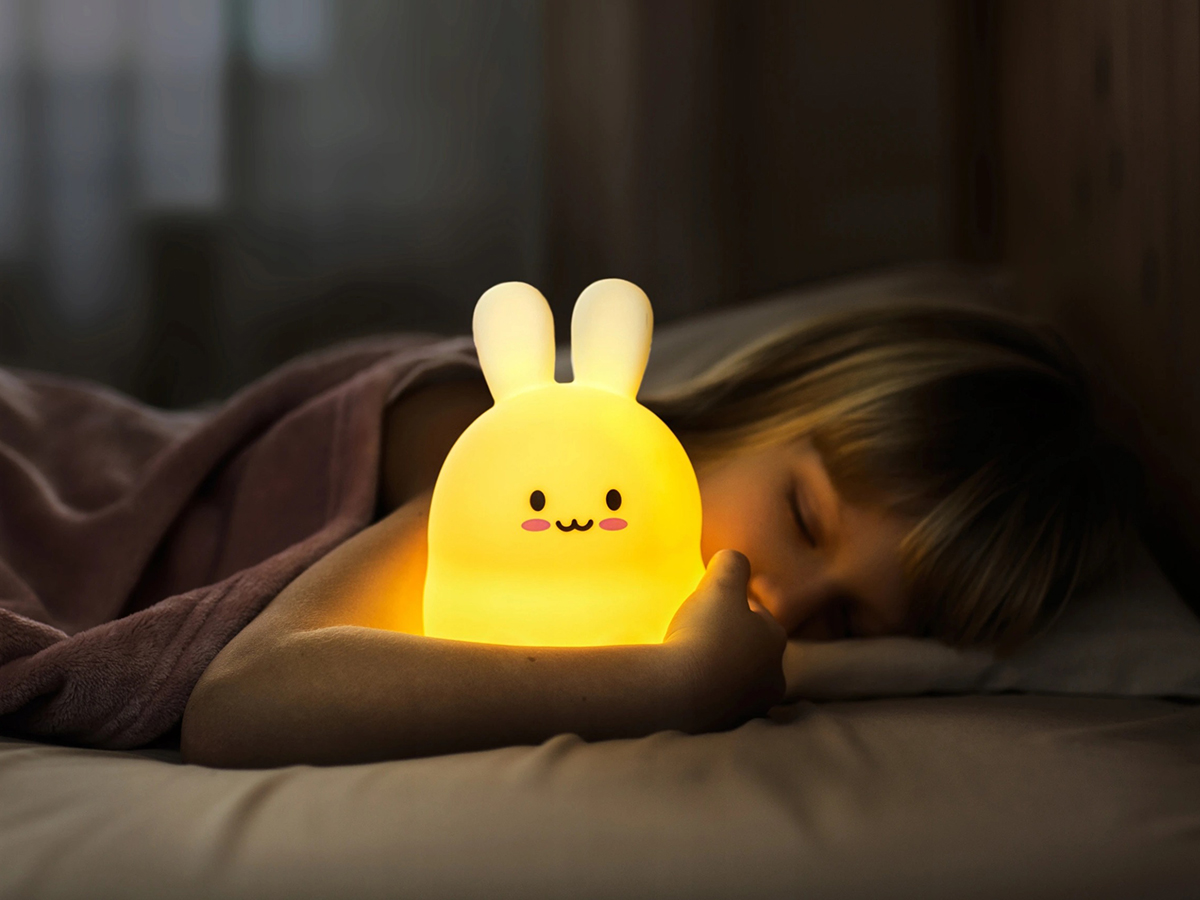 Nočna lampička pre deti LED Magic Rabbitilo