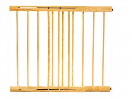 Posuvná drevená zábrana na schody, dvere WoodyLand 52-72 cm