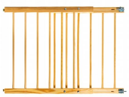 Posuvná drevená zábrana na schody, dvere WoodyLand 72-122 cm