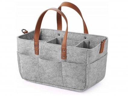 Filcový organizér/taška Silver Leather