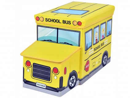 Box na hračky školský autobus Schoolbus