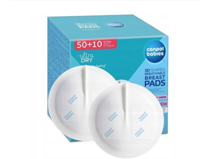 Canpol babies laktačné vložky do podprsenky 60 ks Superabsorbent