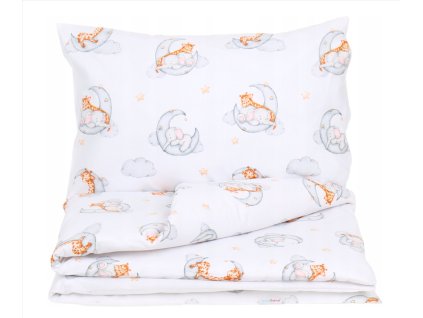 Detské obliečky 100x135 Zvieratká na obláčiku