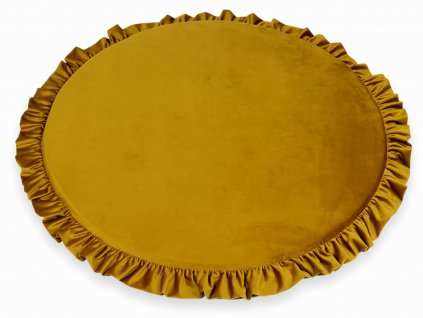 Podložka na hranie s volánikmi Fancy Velvet 100 cm