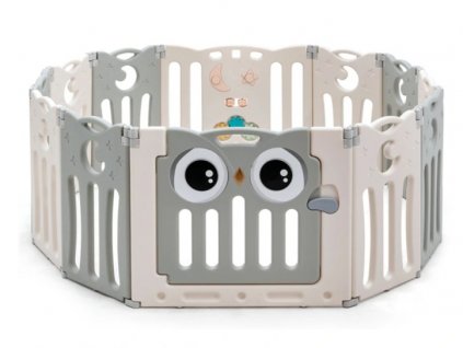 Modulová ohrádka na hranie It Owl - sivá