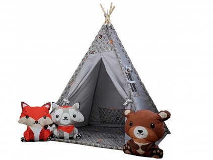 Teepee pre deti - GreyFox