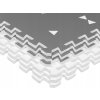 Penová podložka na hranie Puzzle XL 180x120 cm Grey