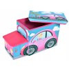 Box na hračky dievčenské auto GirlMobil