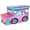 Box na hračky dievčenské auto GirlMobil