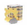Penová podložka na hranie PUZZLE KINDERKRAFT LUNO yellow