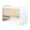 Detská postieľka KLUPS KAROLINA II 120x60 biela borovica