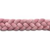 Mantinel do postieľky Vrkoč 300 cm Velvet XL Handmade
