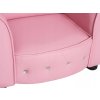 Ružové detské kresielko Princess